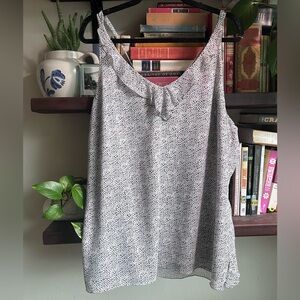 CAbi Black and White Tank